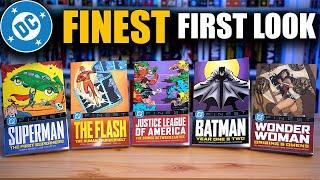 DC FINEST Collection FIRST LOOK | Superman, Batman, Wonder Woman, Flash, Justice League