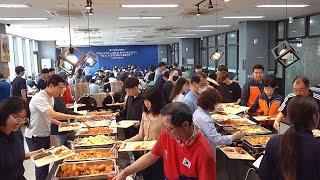 nur 5 $ ?! tolles koreanisches Buffet mit 2000 Besuchern jeden Tag - Koreanisches Essen