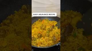 EASY ASUN RICE RECIPE/ MAKE LUNCH WITH ME #viralpost #cooking #shortsvideo #reels #food #viralvideo