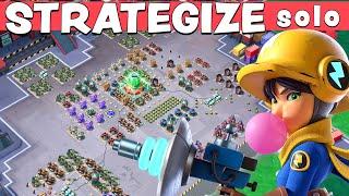 Laser Rangers on STRATEGIZE SOLO  operation FORLORN HOPE - BOOM BEACH gameplay/attack strategy/tips