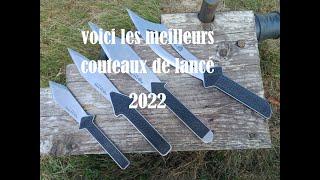 les meilleurs couteaux de lancé 2022