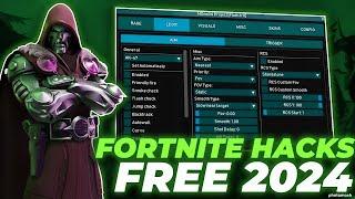 [2024] NEW FREE FORTNITE HACK | Free Download 2024 | UNDETECT AIMBOT + ESP + WALLHACK | HWID Spoofer