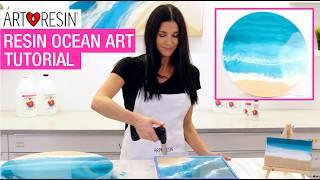 Resin Ocean Art - Step by Step Tutorial, Tricks & Tips!