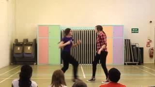 Stage Combat Workshop: Sarah and Corinna