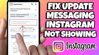 How To Fix Instagram Reply Option Not Showing | Instagram Message Swipe Reply Not Showing