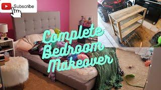 Bedroom Makeover Part 1//Child Hoarders Addition// Declutter & Organizing// Cleaning Motivation//diy