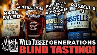 Wild Turkey Generations Bourbon Review Part 2! Blind Tasting!