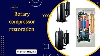 rotary compressor restoration | rotary compressor repair