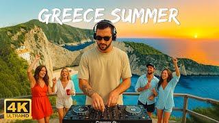 4K GREECE SUMMER AFRO HOUSE Mix (Adam Port, Avicii, The Weeknd, Coldplay, Diplo) - Summer Vibes Mix