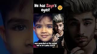This kid has Zayn's eyes!  #shorts