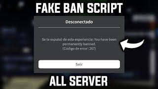 Fake Ban All Server Script Pastebin | Fluxus, Delta, Arceus X