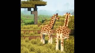 Naturalist animals mods in Minecraft || #shorts #ytshorts #minecraft #viral #trending #edit