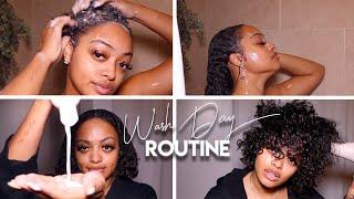 WASH DAY ROUTINE ON MY NATURAL HAIR | DRY, ITCHY, FLAKY SCALP REMEDIES!