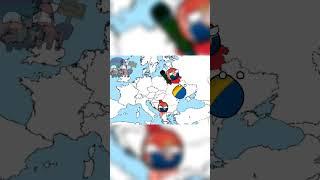 Белосербия в Европе #countryballs #кантриболз #анимация #ат2 #meme #at2