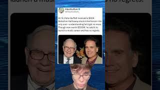 At 19, Peter Buffet Received A $90,000 Berkshire Hathaway Stock Inheritance.