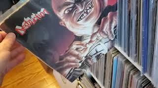 #VC - Heavy Metal Record collection - flip vid April 2020 Pt 1