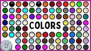 64 Colors Name for Kids - Discover Colours for Children