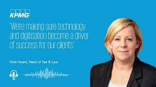 Vicki Heard, Head of Tax & Law, KPMG in the UK