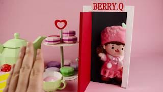 Meng's Stop Motion -How to make Valentine's daypaper bag & afternoon tea / バレンタインデー/ 情人節 / 발렌타인 데이