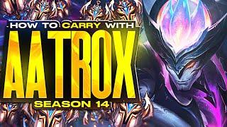 How to CARRY with AATROX SEASON 14 - Challenger Aatrox In-Depth Reviews