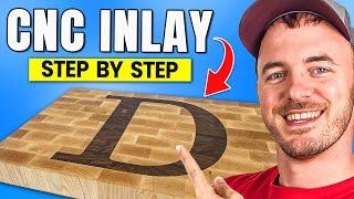 How To Make A PERFECT CNC Inlay Cutting Board