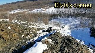 Polaris 570 vs snowy hill