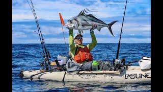 Slow Pitch Jigging from Kayaks In Panama!