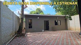 Bonita casa a estrenar con TERRENO adelante y ATRÁS