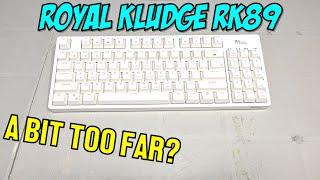 Royal Kludge RK89 Review - Really Squeezing In That Number Pad #RK89 #mechanicalkeyboard