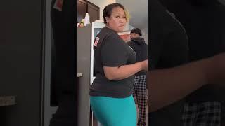 MOM TWERKING PRANK ON OLDEST SON! ‍️ #shorts #larobenz