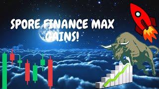 Spore Finance most gains in this Bull run!