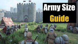 How To Increase The Max Size Army Limit in Mount&Blade2: Bannerlord