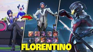 VUX MỘT NGÀY LEO RANK VỚI TẤT CẢ SKIN FLORENTINO COMBO BA HOA NHẤT LIÊN QUÂN MOBILE