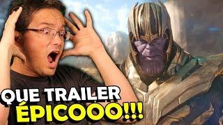 ANALISE DO TRAILER VINGADORES GUERRA INFINITA - React