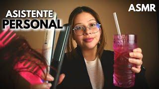 Asmr Español  ASISTENTE PERSONAL y  te PEINA‍️ERES UN FAMOSO   Vivalen ASMR