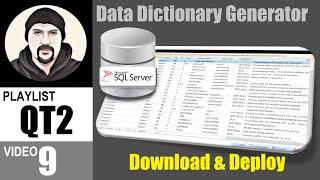 MSSQL Data Dictionary Generator - How to Download & Deploy