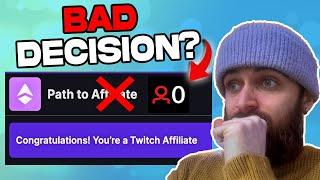 The TRUTH About Twitch Affiliate!