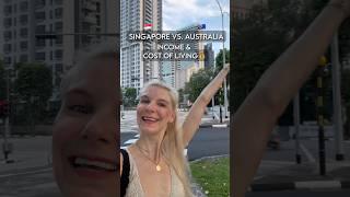 Singapore vs. Australia Income & Cost of living 