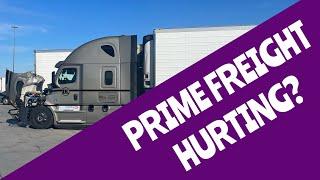 Prime Inc freight HURTING going into 2025?