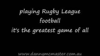 Rugby League - "The Rugby League Song 1981" by Danny McMaster