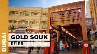 Exploring Dubai's Glittering Gold Souk In 2022 | Ultimate Dubai Tour Guide | 4k Experience