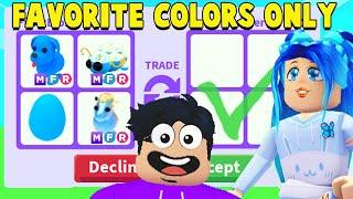 I Traded RANDOM Players Pets In Their FAVORITE COLOR In Adopt Me! (PART 3)