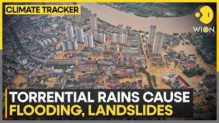 China: Flood havoc in cities in southern China | WION Climate Tracker