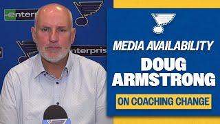 Doug Armstrong addressing Bannister/Montgomery swap