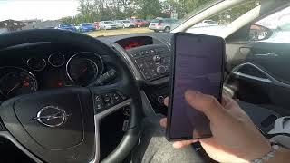 How to Pair Smartphone with System via Bluetooth in Opel Zafira C ( 2011 – 2019 )