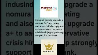 Induslnd bank Nomura buy rating