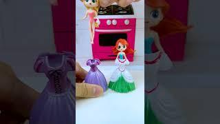 Miniature Princess Set Toys, Satisfying With Unboxing Miniature ASMR Videos Winnie ASMR #princess