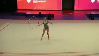 Tatiana Cocsanova (CAN) Hoop Qualification 40th FIG Rhythmic Gymnastics World Championships 2023