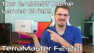 A home server, the easy way!  Terra Master F2-221 Mini NAS Review