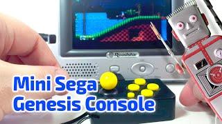 2014 MINI SEGA GENESIS CONSOLE working miniature with 10 games by AtGames